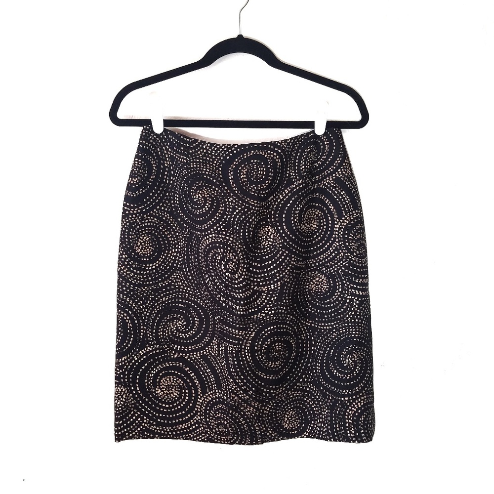 Talbots Silk Skirt